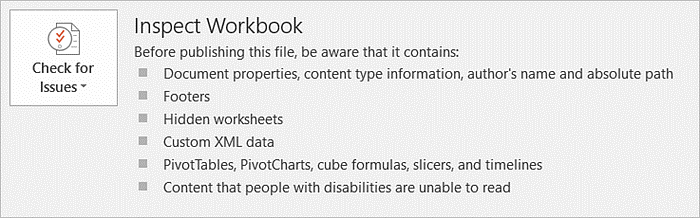 check for accessibility in word