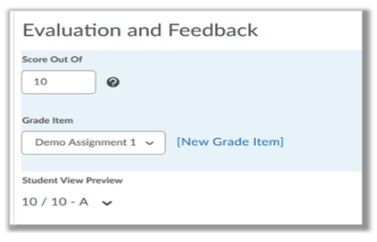 Grade Options