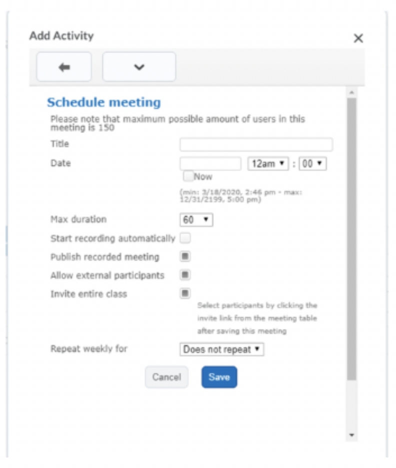 Select Date/Time 