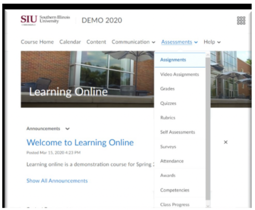 how to upload assignment in d2l