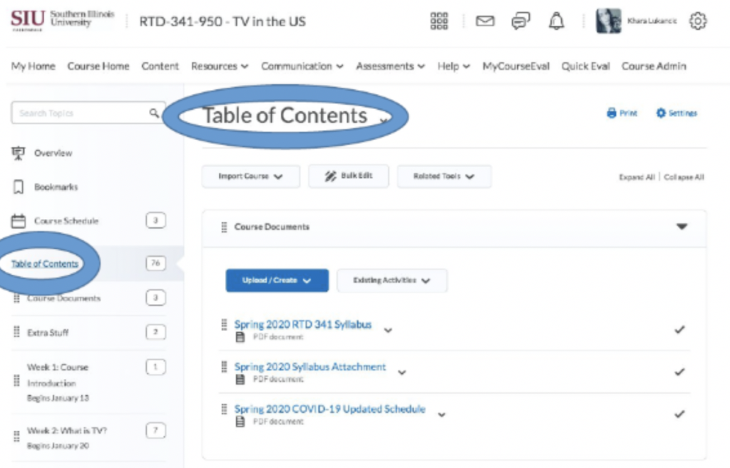 How to Use D2L Content – OIT Knowledge Base