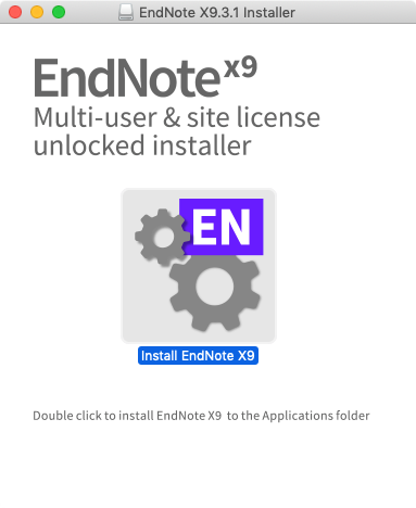 EndNote Installer