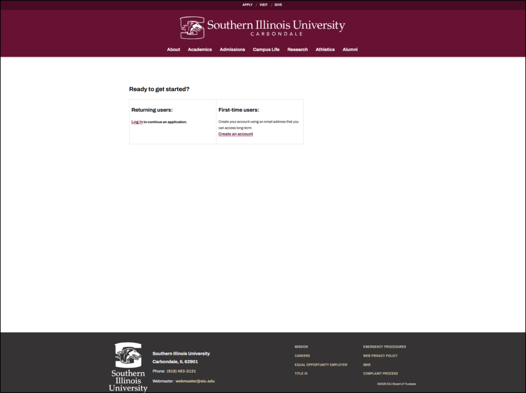 Screenshot of the MyFuture website homepage.
