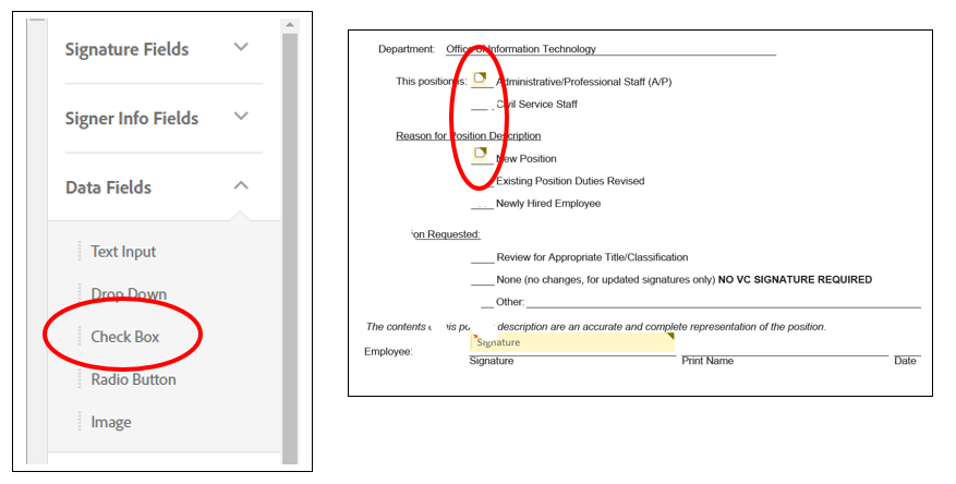 How To Check A Checkbox In Adobe Acrobat Pro