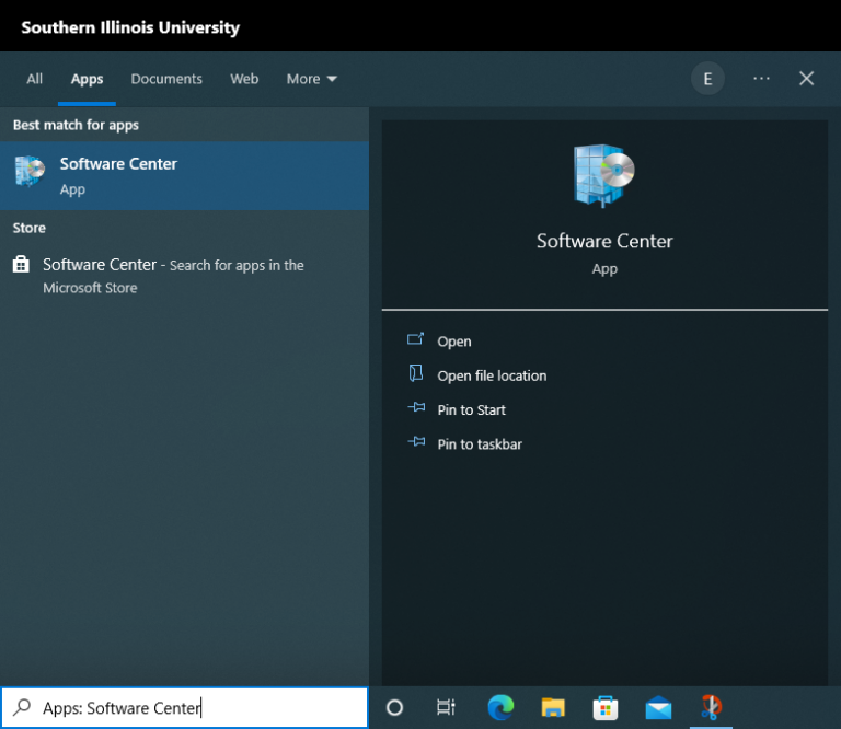 Microsoft Software Center – OIT Knowledge Base