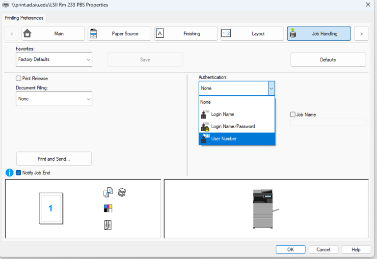How to use User Codes with GFI Sharp Multi-function Printers – OIT ...