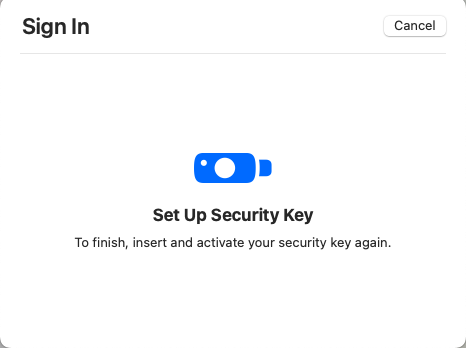 A screen shot of a security key

Description automatically generated