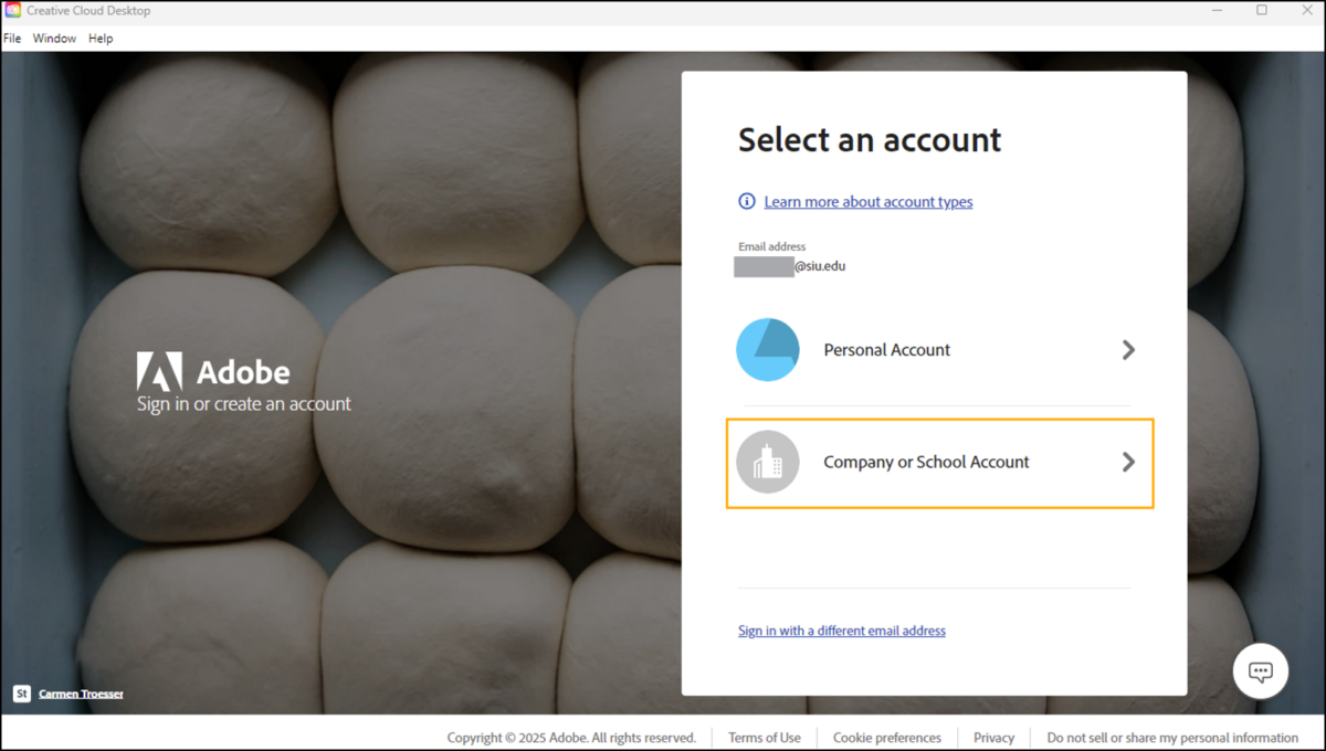 Sign into Adobe Creative Cloud – OIT Knowledge Base