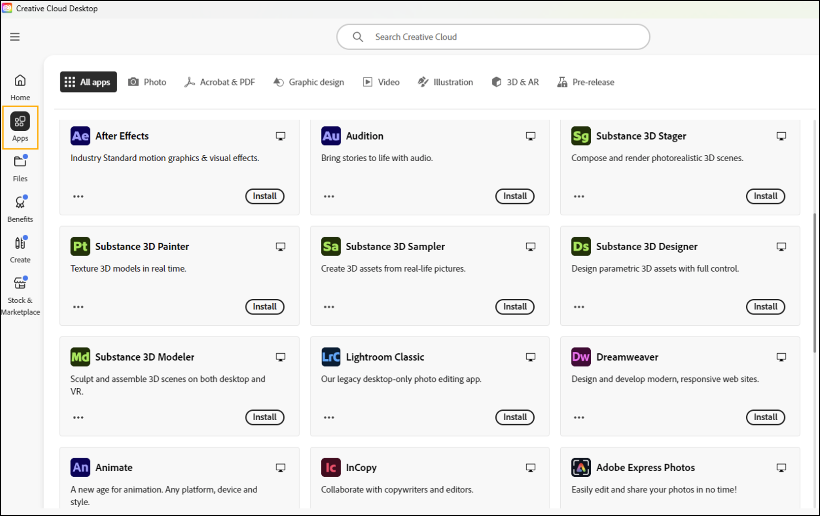 Install Adobe Creative Cloud on Your Personal Computer – OIT Knowledge Base