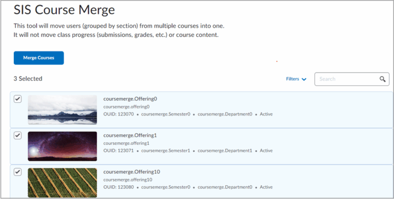 D2L Course Merge Guide – OIT Knowledge Base